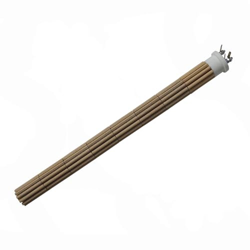 Resistencia ceramica termo electrico 35x7+1 elementos 1000+1000w 230V 43,5cm x 3,5cm