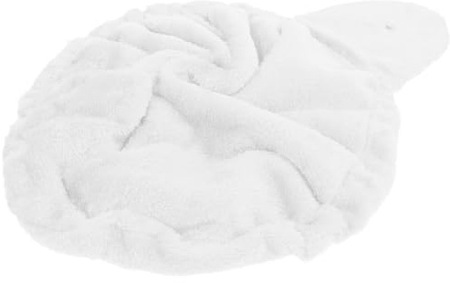 ARTSEWPLY Cat Tree Replacement Parts Cat Scratcher Bed Basket Toy Baskets Hanging White Flannel with Sleek Design Encourages Climbing Physical Mental Stimulation Indoor Use