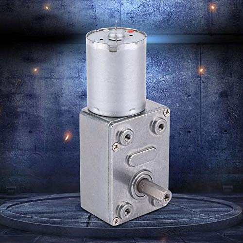 Hamwesh Motoriduttore a Vite Senza Fine di Tipo Micro, Coppia Elevata da 12 V per Molteplici Scopi, Motoriduttore per Intrattenimento con Prestazioni Superiori (5)