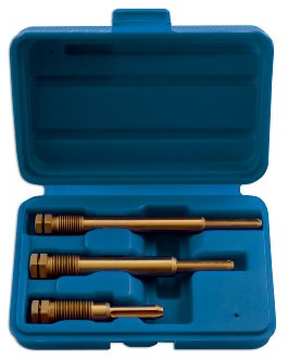 Laser 5154 Glow Plug Reamer Set 3pc, Blue