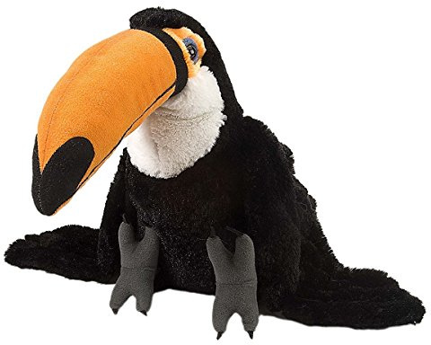 Wild Republic Toucan Plysch, gosedjur, plyschleksak, gåvor för barn, kramdjur 30 cm