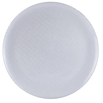 Excelsa Diamond Sottopiatto, Argento, 33x33x1 cm