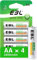 EBL 2800mAh Pilas Recargables AA Ni-MH Alta Capacidad (4 Unidades)