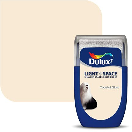 Dulux Light & Space Tester Paint, Coastal Glow, 30 ml