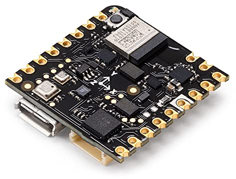 Arduino Nicla Sense ME [ABX00050] - Carte compacte avec capteurs intégrés (température, pression, mouvement), idéale pour projets IoT, surveillance et applications de détection avec Arduino IDE.