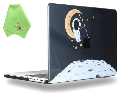 UESWILL Case for MacBook Pro 14 inch M5 M4 M3 M2 M1, Astronaut B