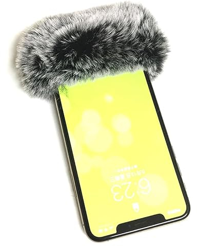 Furry Microphone Wind Shield Cover Windscreen Muff for Phone & Most Lavalier Microphones