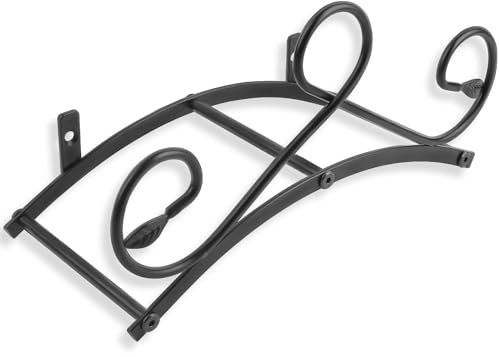 Bollmisde Gartenschlauchhalter, Wandmontage, robuster Wasserschlauchaufhänger, abnehmbarer Schlauchaufhänger, Metall-Schlauchregal für Rasen, Außenhof