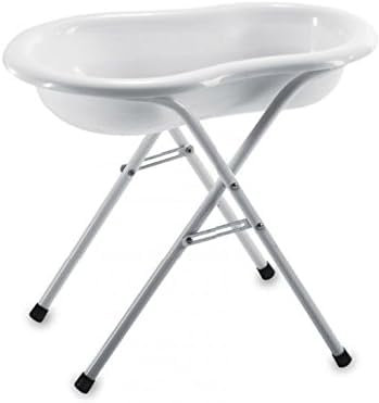 mille idee Bidet con Cavalletto da Campeggio e Vasca da Bagno Portatile da Viaggio Ideale anche per Bimbi cm 49×31x41h