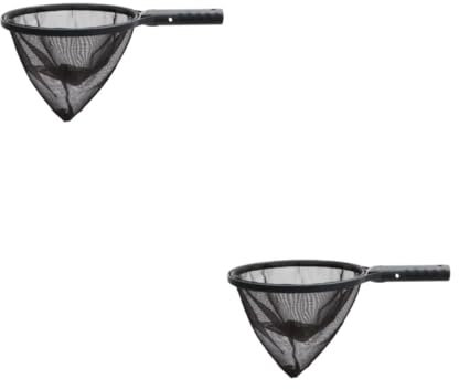POPETPOP 2pcs Pool Leaf Rake Fine Mesh Net for Pool Cleaning Debris Netting Use Skimmer Net