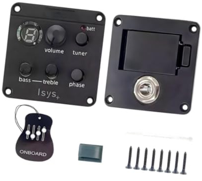Akustikgitarren-Tonabnehmer und Preamp-System mit EQ Beat Set und Piezo-Mikrofon für Live-Auftritte