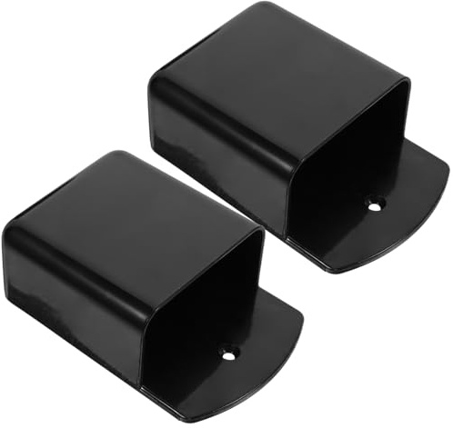 ABOOFAN Boîte de Rangement Murale Abs Noire 2 Pièces pour Petits Objets