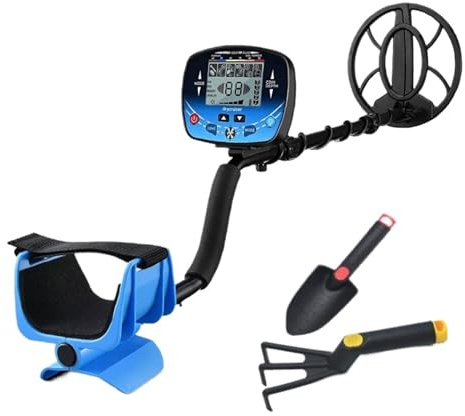Impermeabile Sotterraneo Gold Metal Detector Finder Tesoro Rilevamento Pinpointer Rilevazione Accurata(TX910 Shovel Rake)