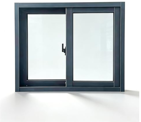 Basement Replacement Window, Aluminum Horizontal Sliding Window with Tempered Glass, Removable Sliding Windows, Suitable for Chicken Coops, Bathrooms, Bedroom, Garages (23.6 * 31.4in)