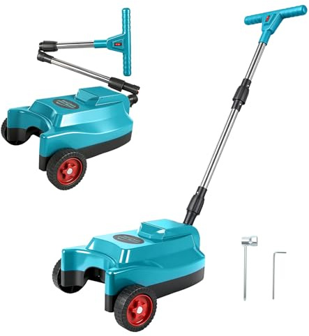 Catolsss Akku-Rasenmäher für Makita 18V, 23 cm Schnittbreite, 3-stufige Schnitthöhe (20-50 mm), bürstenloser Motor, ideal für kleine Gärten bis 50 m² (ohne Akku)