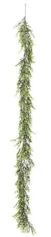 ATMOSPHERA CREATEUR D'INTERIEUR - Fiore artificiale di seta obia ghirlanda salice 150cm verde