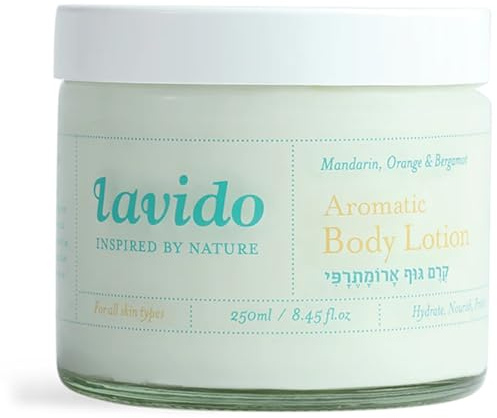 Lavido - Natural Aromatic Body Lotion | Clean, Non-Toxic Skincare (Mandarin, Orange & Bergamot, 8.45 fl oz | 250 ml)