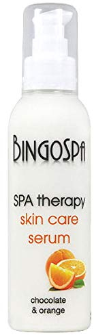 BINGOSPA Schokolade und Orange Körperserum fur SPA therapy, Körperpflege, Körperbefeuchtung und weiche Haut, gegen trockene und mude Haut - 135 g