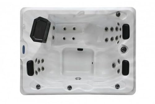 Bagno Italia Minipiscina spa relax 210 x 160 cm 25 chorros cromoterapia y bluetooth