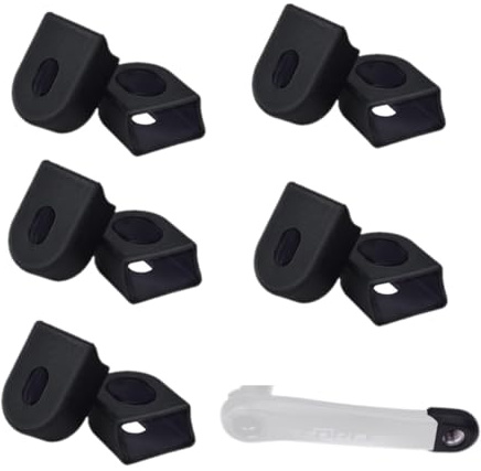 HOUSON 10 Stücke Fahrrad Kurbelarm Abdeckung, Kurbelarm Hüllen Kurbelarmschutz Fahrrad Kurbelschutz für MTB Mountainbike, Rennrad