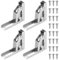 4 Pcs Bisagras Plegables de 90 Grados/180 Grados para Estantes, Bisagras para Puertas, Bisagras para Muebles, Soportes Bisagras para Gabinetes de Cocina, Bisagras para Armario Estanteria Cocina