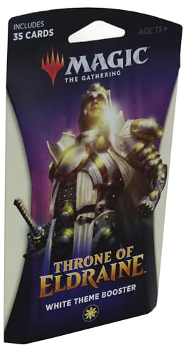 Magic The Gathering MTG-ELD-TBD-EN - Pacchetto booster a tema Trono di Eldraine (colore casuale)