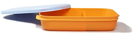 Tupperware Clevere Pause Lunchbox 590 ml orange hellblau Brot Bentobox 38593