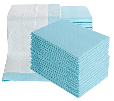 PELLYDA Lot de 20 alèses jetables en polymère superabsorbant de Haute qualité Alèses pour Incontinence,Convient pour Les Nouveau-nés,Les Animaux domestiques, Les Personnes âgées (80 x 90 cm)