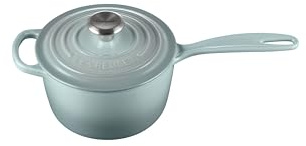 Le Creuset Casserole Signature en fonte émaillée, 1,75 l, sel de mer