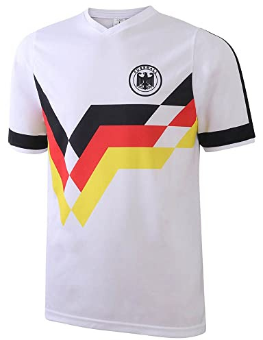 Maillot de Foot Allemagne Euro 88 - Enfants et Adultes - XXL