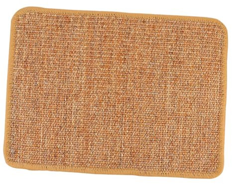 BCOATH Katzenkratzmatte Aus Natürlichem Sisal Bodenpad Für Katzen Multifunktionales Sofakissen Kratzfeste Haustierunterlage Handgestrickt Umweltfreundlich