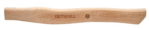 Faithfull Manche de rechange pour hachette Bois de hickory certifié FSC®, motif pied de faon avec finition cirée – 38 cm