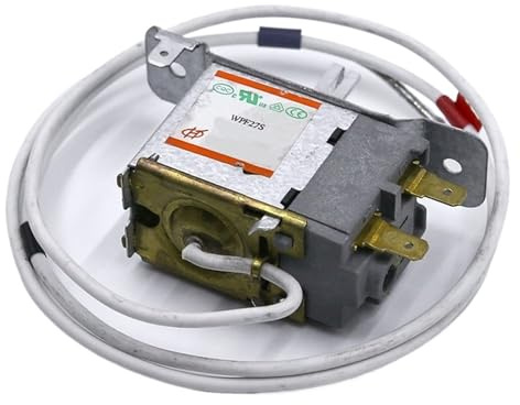 YHNNH Termostato di Ricambio for Congelatore WPF27S, Compatibile con Candy, Compatibile con Hoover, 49036119, Frigorifero for Congelatore A Pozzetto