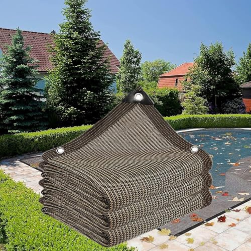 Schwimmbad-Schutznetz Winterfeste Poolabdeckung, Winter Mesh Poolabdeckungen, Feinmaschig Netz Poolabdeckung Für In Und Oberirdische Pools(4x8m(13x26ft))