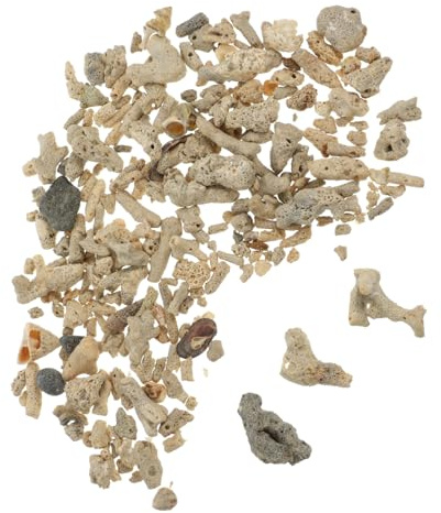 Angoily Matériau Naturel filtrant pour Aquarium avec Filet en Tissu décoratif volcanique pour Filtration et aménagement paysager Aquarium Forme et Taille aléatoires adapté Eau Douce et