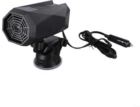 Riscaldatori per auto, Riscaldatore per auto elettriche ad aria calda sbrinatore portatile sbrinatore, con supporti per parabrezza riscaldatore per veicoli elettrici ad aria calda portatile