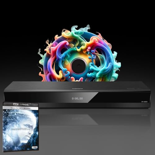 MULTIREGION Blu-ray Player Compatible with Panasonic DP-UB820 MultiRegion Blu-ray Region A, B & C - DVD Regions 1-8 - Bundle Including Prom. 4K UHD Disc
