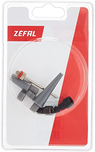 Zefal Zéfal Zefal 43362 Unisex – Erwachsene 2700008600 Ventiladapter-Set, Silber, L ,