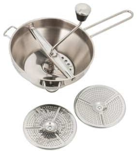 KingHoff-Pasapurés Ø19cm Pasapuré de acero inoxidable 3 rejillas