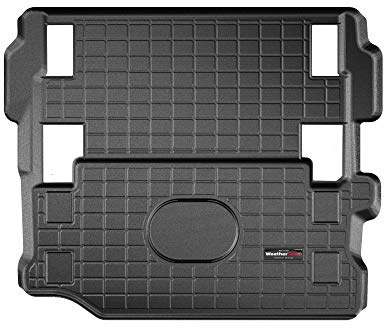 WeatherTech Cargo Trunk Liner for Jeep Wrangler 2-Door, Wrangler 2-Door - Behind 1st Row (401198), Black