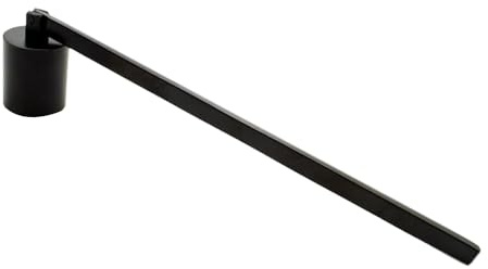GAKA Candle Snuffer Accessory Black for Putting Out Extinguish Candle Wicks Flame,Cylindrical Shape