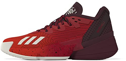 adidas Unisex D.O.N. Issue 4 Schuhe - Basketball, Sportschuh & Sneaker, Better Scarlet / Cream White / Shadow Red, 11