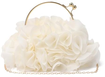 LHHMZ Bolso Clutch Floral Mujer Elegance Flor Bolso de Noche Fiesta de Boda Prom Bolsos