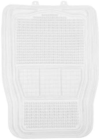 VALICLUD Transparent Alfombrilla De Coche Juego Completo De Alfombrillas para Coche. Almohadillas para El del Vehículo Alfombras De Piso Estera Pie Gel De Sílice Fácil De Limpiar De Auto, 1 Pieza
