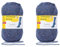 Regia Schachenmayr 6-Fädig Uni, 150G Jeans Handstrickgarne, 9801624-00052, onesize (Packung mit 2)