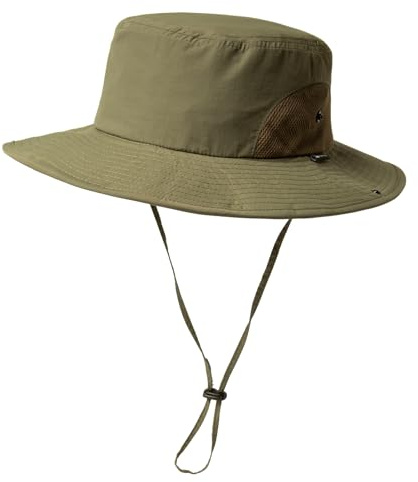 TOP-EX Sommer Sonnenhüte Golf Bucket für Männer mit Großem Kopf Breiter Rand Boonie Safari Wasserdicht Strand UPF50+ Angeln Wandern Armeegrün Groß X-Groß L XL