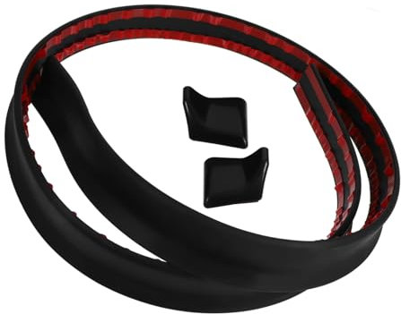 ULTECHNOVO Fahrzeug Heckspoiler Autoteil Stilvoller Autoflügel Robuster Gummi Breite Modellkompatibilität Elegantes Aussehen