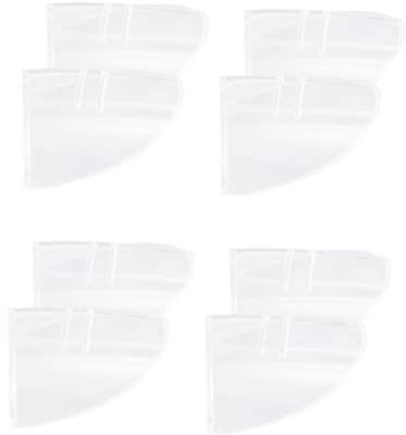 Yardenfun 4paires Lunettes De Protection Avec Abris Lateraux Protections Flexibles Pour Lunettes Lot