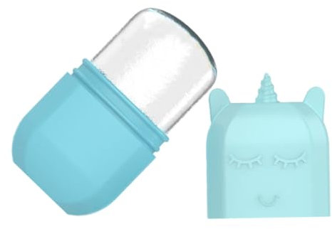 TOVINANNA Unicorn Ice Tray Silicone Face Icing Roller for Face Massage Ice Roller Mold for Skin Cooling and Relaxation Therapy