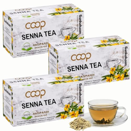Coop Senna Leaf Tea, Gentle Overnight Cleanse, 60 Tea Bags (1.5g)